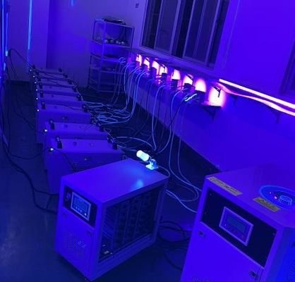 18W/CM2 Su Soğutma UV LED Makinesi 6000W Yüksek Güçlü UV LED Kurutucu