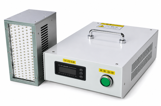 Endüstriyel Uygulamalar için 400W Hava Soğutma 395nm Yüksek Güçlü UV LED Düzeltme Lampası