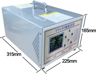 Yüksek Hızlı Endüstriyel UV Tüzeleme Sistemi için 365nm 320W Hava Soğutulmuş UV LED Doğrusal Işık Kaynağı