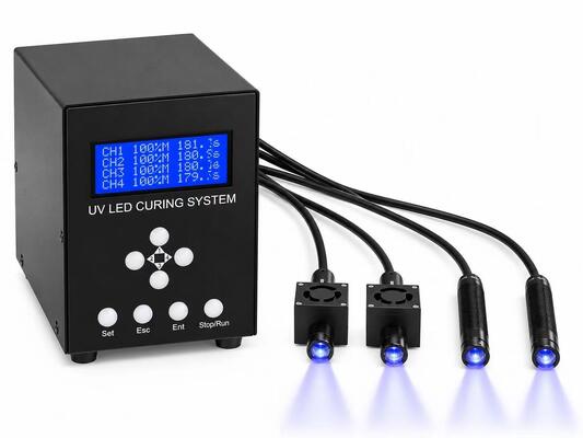 Çok Kanallı UV LED Nokta Düzeltme Sistemi, Yüksek Işınlanma Çıktısı ve Düşük Isı Üretimi ile Hassas Montaj için