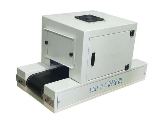 UV Yapıştırıcı Kurutma için Masa Tipi UV Kürleme Konveyör Sistemleri 1500W