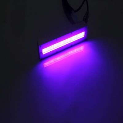 Etiket Yazıcısı UV LED Kür Lambası 600W 395nm 220x20mm Su Soğutma