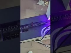 UV Konveyör Makinesi VOC Deşarjı Yok 395nm 365nm Su Soğutma Demosu