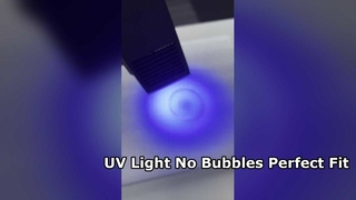 UV Işıkla Kürlenen Ekran Koruyucu UV Tutkal Kabarcık Yok